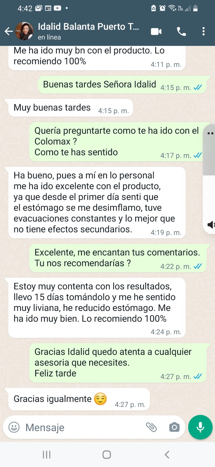 Testimonio Idalid Balanta