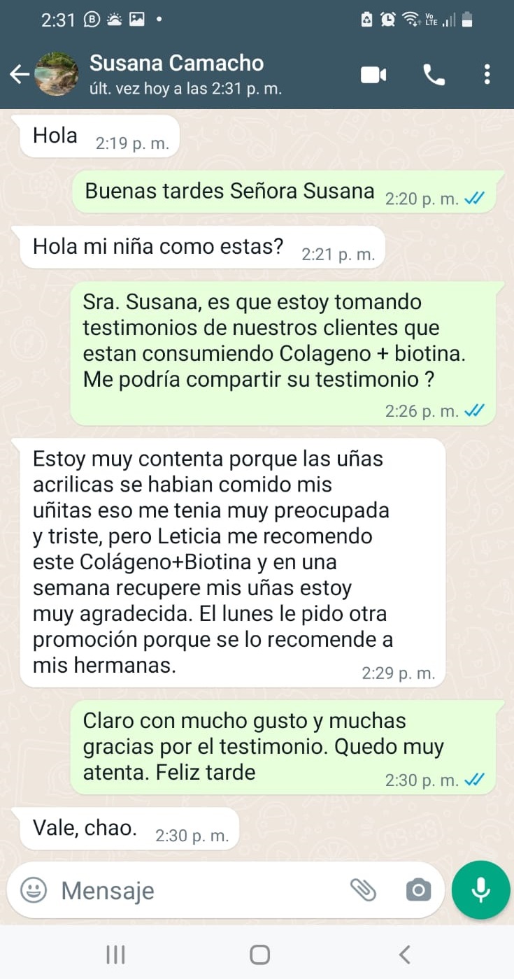 Singular 144 - Testimonio de satisfacción 4