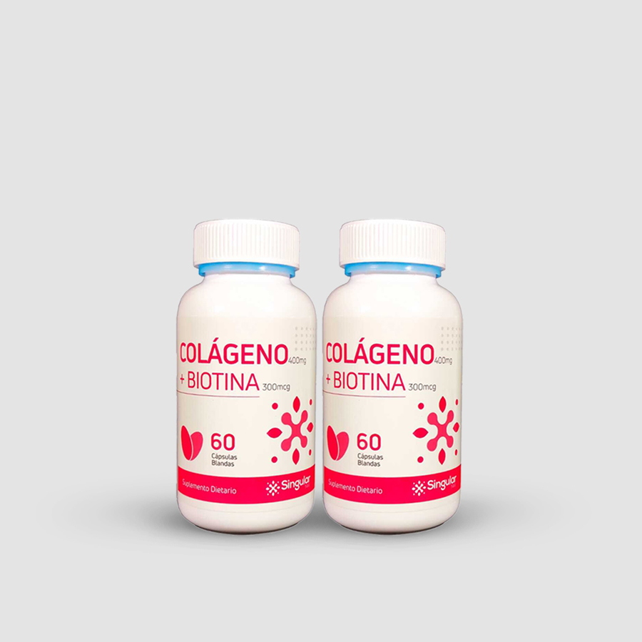 Colágeno hidrolizado + Biotina x 60 cápsulas